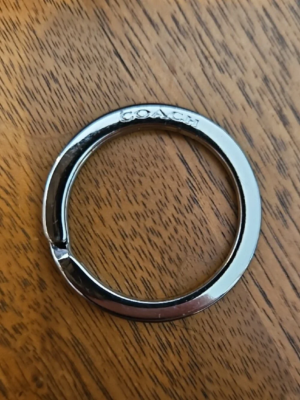 Coach 3 Silver Key Rings, Brighton 1 Key Ring